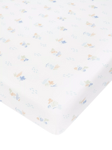 John Lewis Avery Row Cotbed Fitted Sheet, Coastline- Buy online at McGrocer