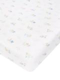 Avery Row cotbed fitted sheet Coastline, UK version
