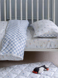 Avery Row cotbed fitted sheet Coastline, UK version