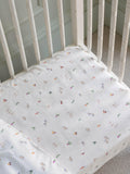Avery Row cotbed fitted sheet Little Farm, UK version