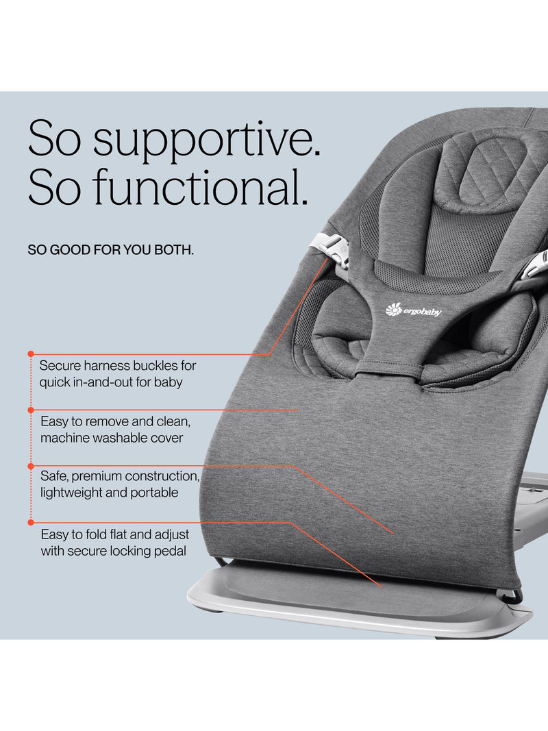 Ergobaby Evolve baby bouncer - British product