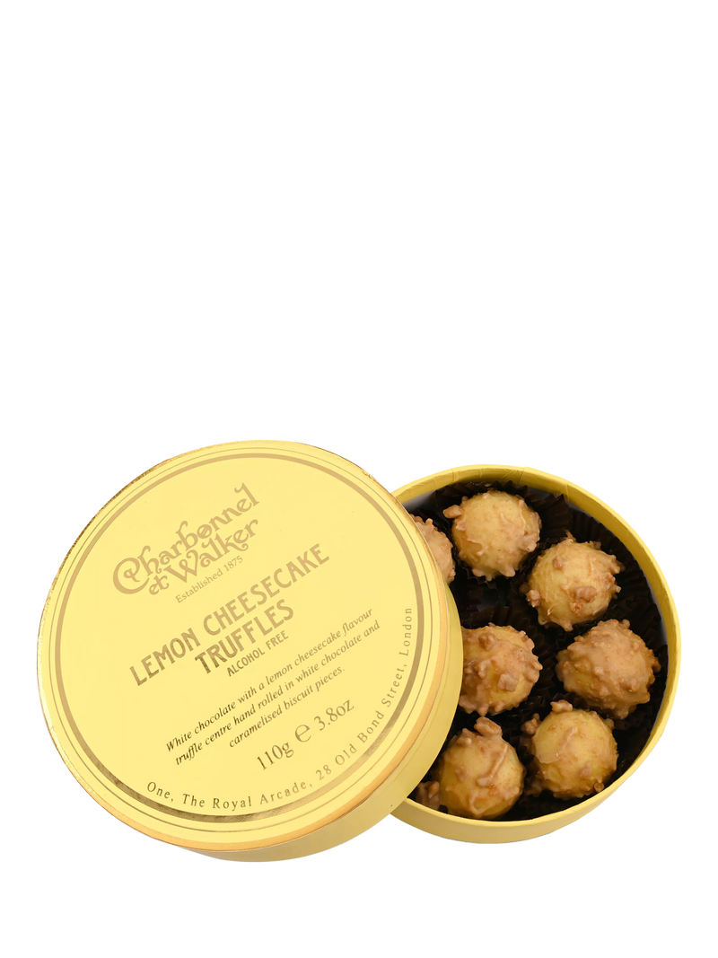 Charbonnel et Walker lemon cheesecake truffles 166g, UK version