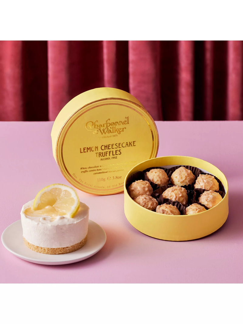 Charbonnel et Walker lemon cheesecake truffles 166g, UK version