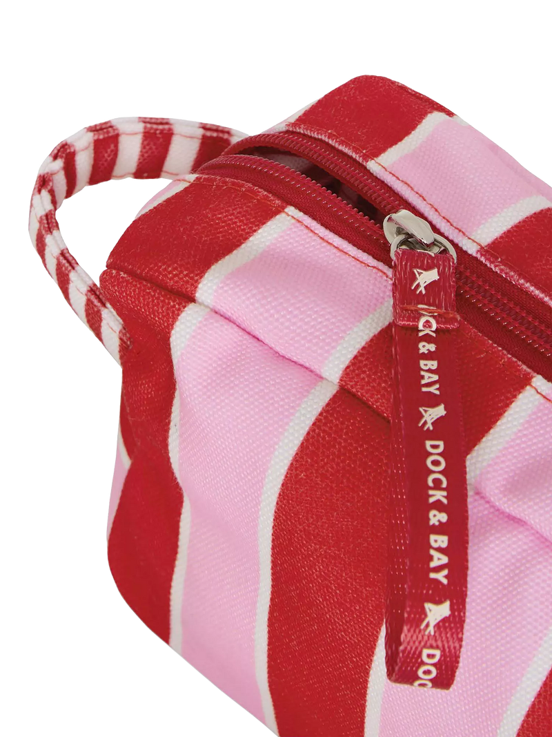 Dock & Bay wash bag Cherry Bomb, imported from the UK