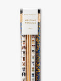 Rifle Paper Co cat dog pencil set gold foil - British product