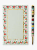 Rifle Paper Co Gemma floral pen with black ink (British brand)