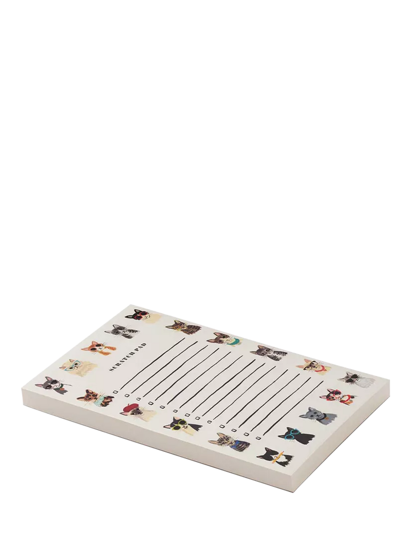 Rifle Paper Co. Cool Cats notepad multi 75 pages - British product
