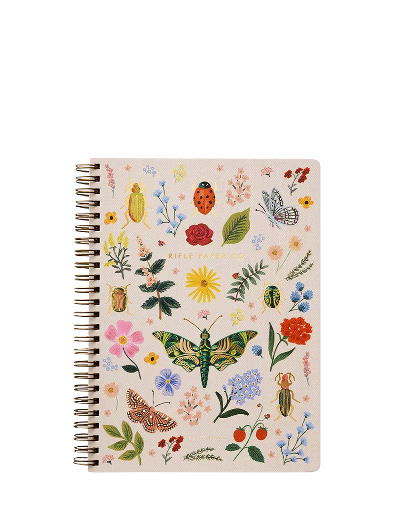 Rifle Paper Co. Curio spiral notebook multi, UK version
