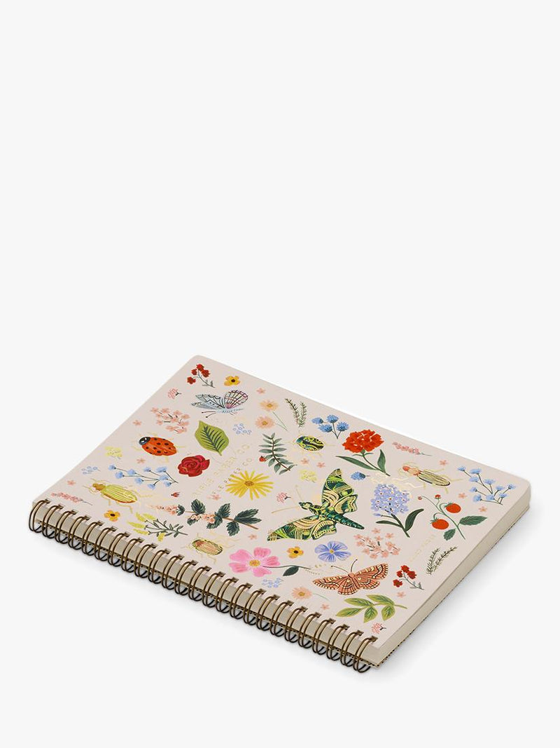 Rifle Paper Co. Curio spiral notebook multi, UK version
