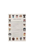 Rifle Paper Co. Dog Days notepad, 75 lined pages (British brand)