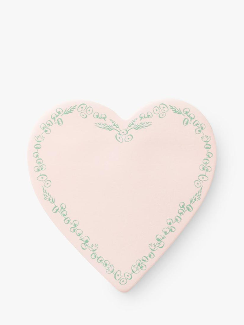 Rifle Paper Co heart sticky notes pink - British product
