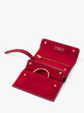 Aspinal of London jewellery roll red, imported from the UK