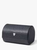 Aspinal of London double watch box Navy - UK version