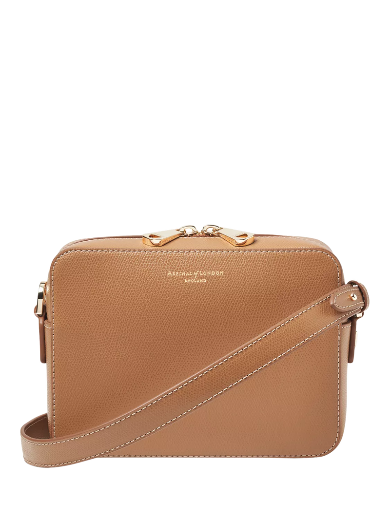 Aspinal of London camera crossbody bag changeable strap, UK version