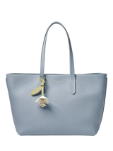 John Lewis Aspinal of London Zipped East West Leather Tote Bag- Buy online at McGrocer