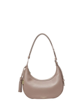Aspinal of London small crescent shoulder bag moleskin, UK version