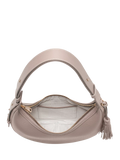 Aspinal of London small crescent shoulder bag moleskin, UK version