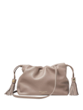 Aspinal of London Soho Pebble Leather Large Crossbody Pouch, Moleskin