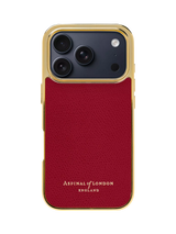 John Lewis Aspinal of London iPhone 17 Pro Leather Case- Buy online at McGrocer