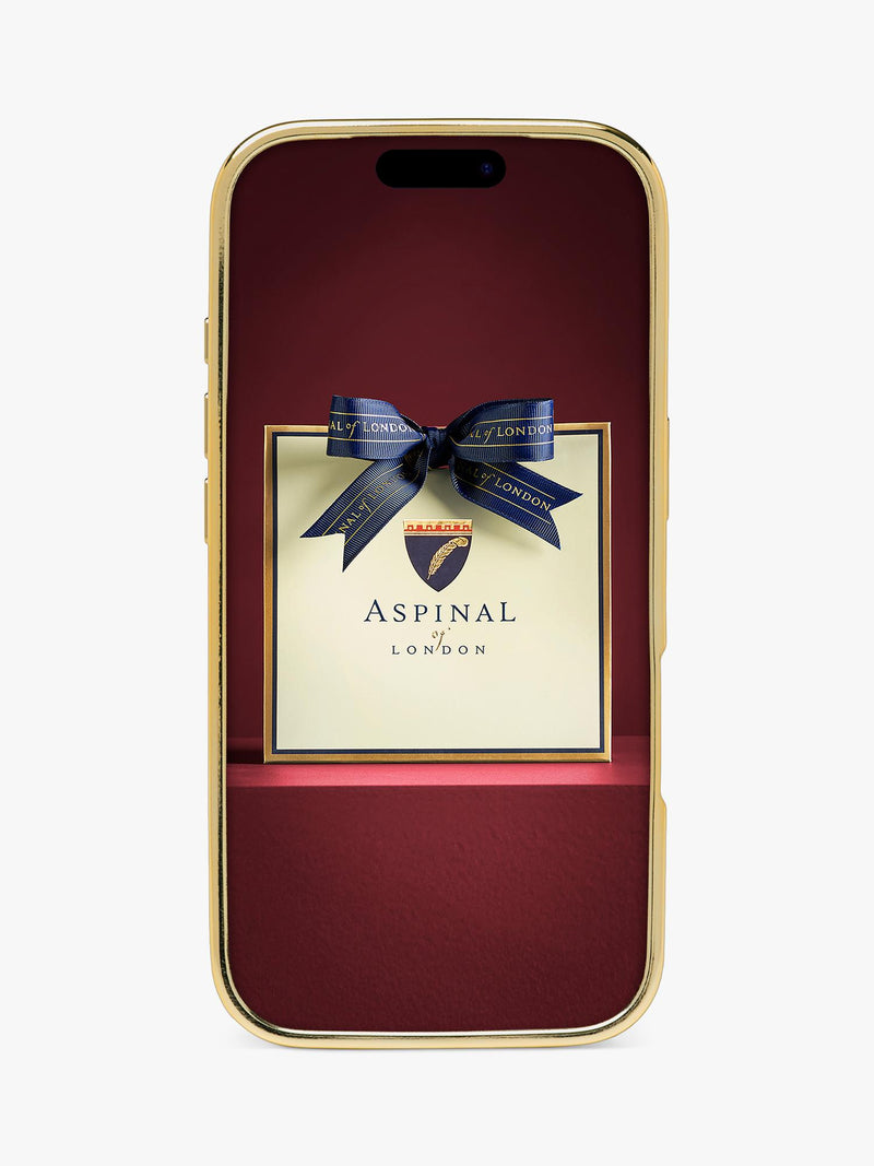 Aspinal of London iPhone 17 Pro leather case, imported from the UK