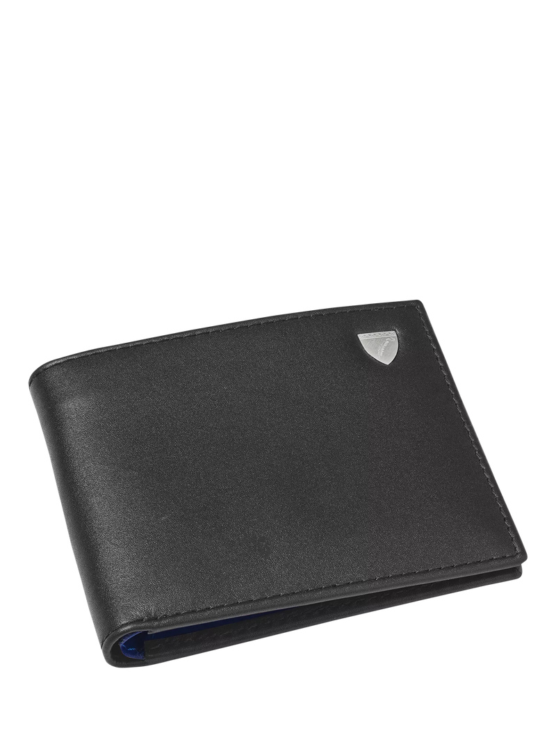 Aspinal of London 8 Card Single Billfold Leather Wallet