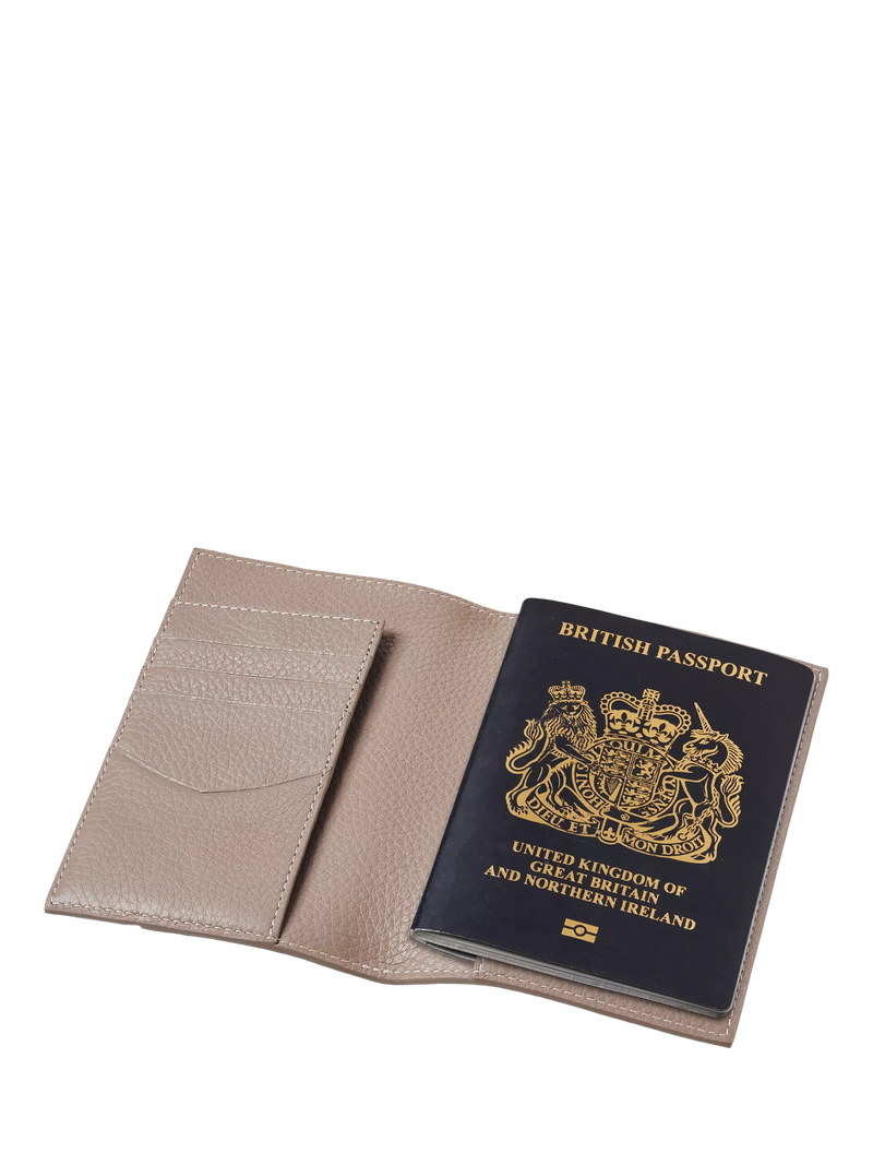 Aspinal of London leather passport holder moleskin - British product