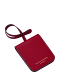Aspinal of London leather luggage tag, imported from the UK
