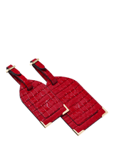 John Lewis Aspinal of London Leather Luggage Tags, Pack of 2- Buy online at McGrocer