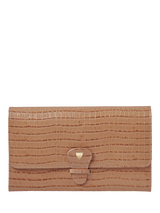 John Lewis Aspinal of London Croc Effect Leather Classic Travel Wallet- Buy online at McGrocer