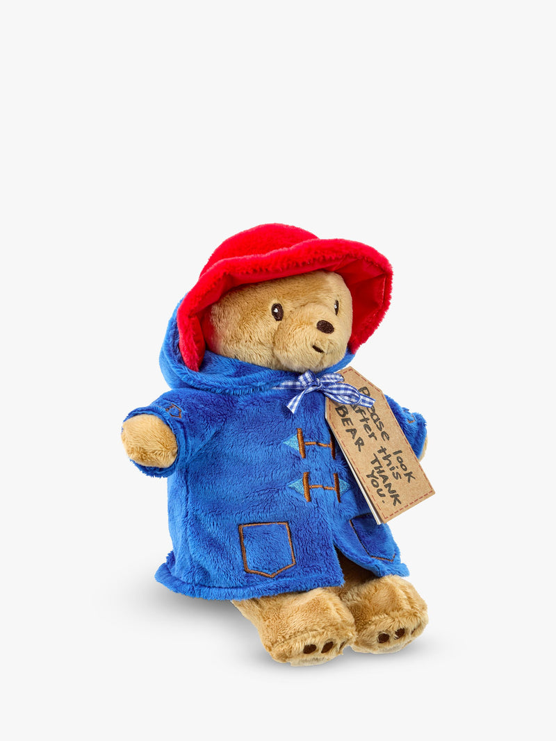 Paddington Bear classic soft toy, imported from the UK