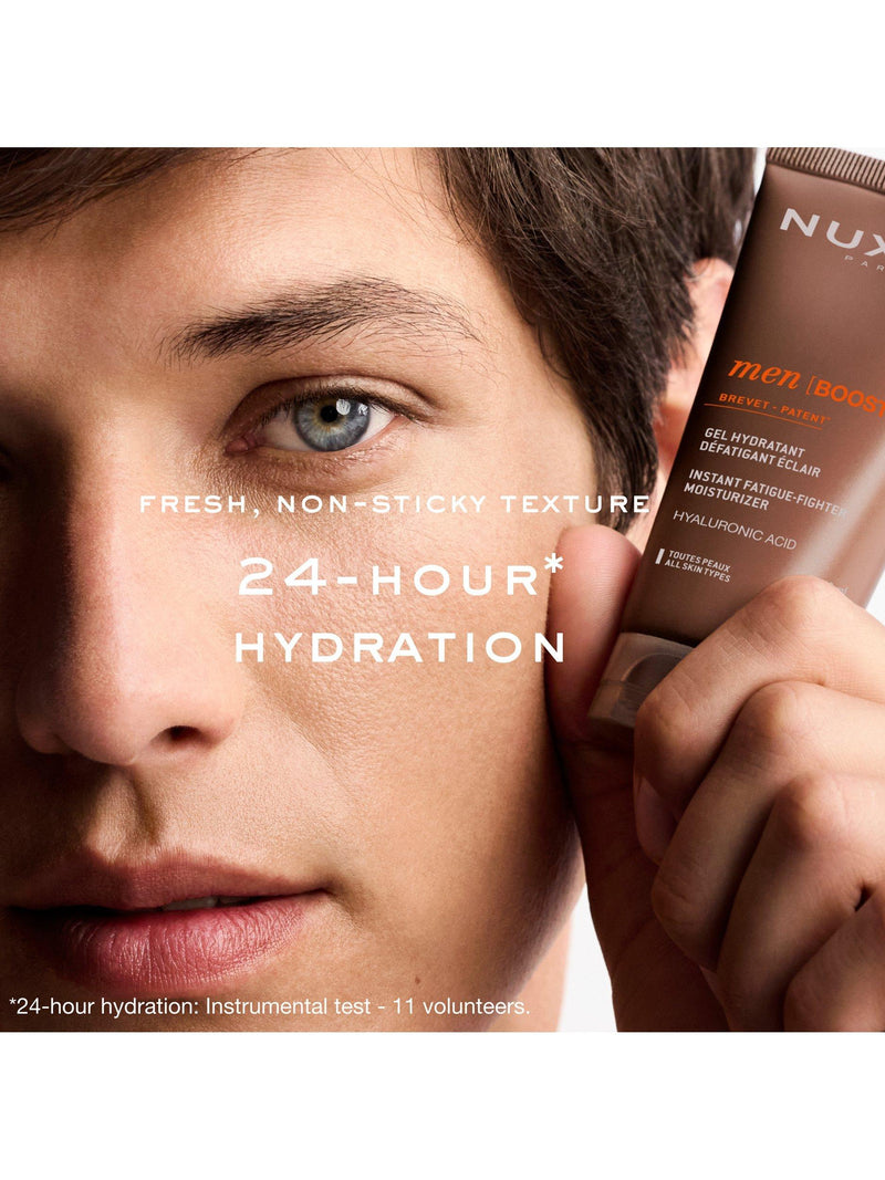 NUXE Men BOOST anti-fatigue moisturiser 50ml, imported from the UK