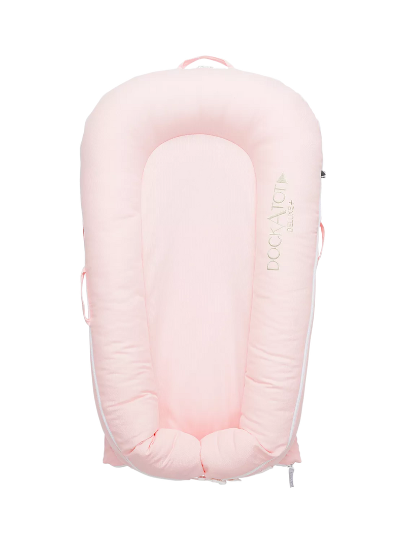 DockATot Deluxe+ pink baby pod - British product