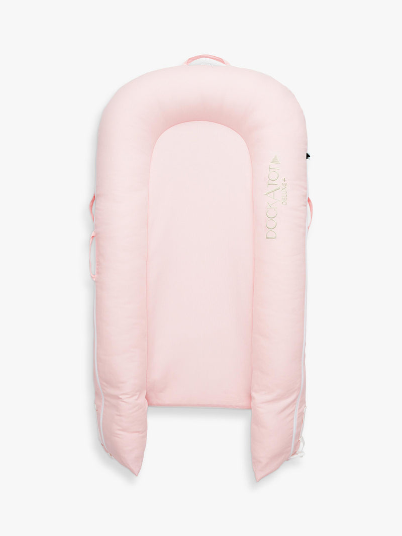 DockATot Deluxe+ pink baby pod - British product