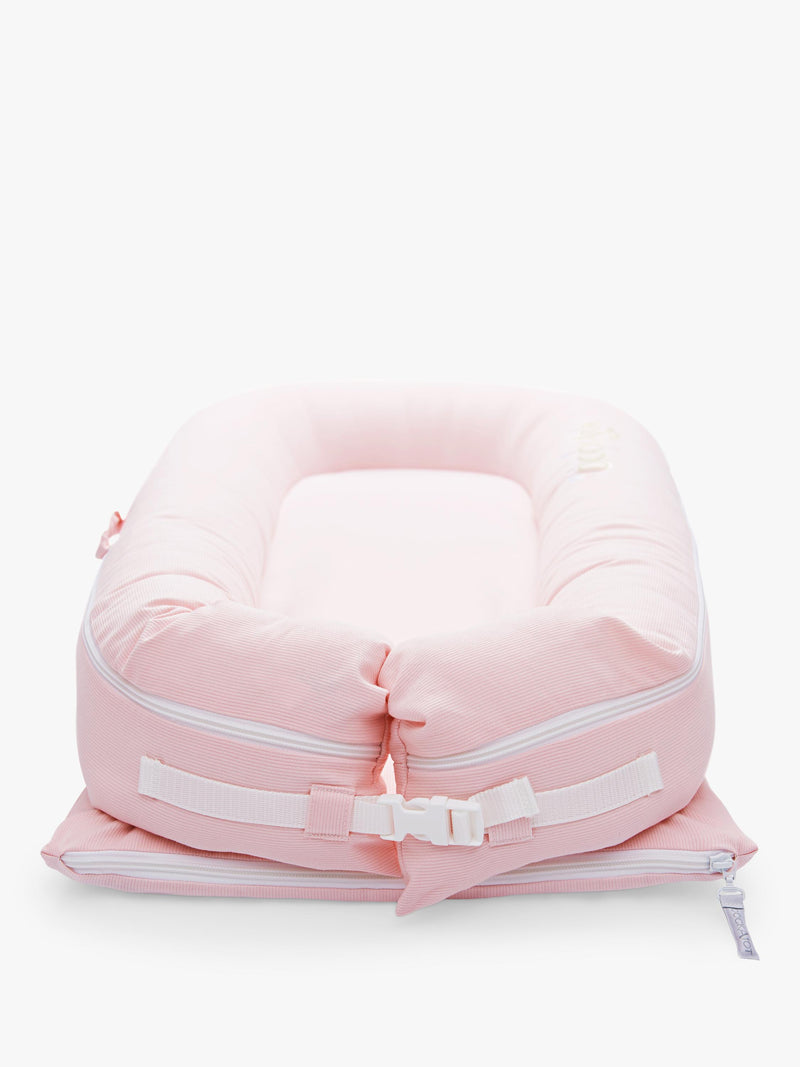 DockATot Deluxe+ pink baby pod - British product