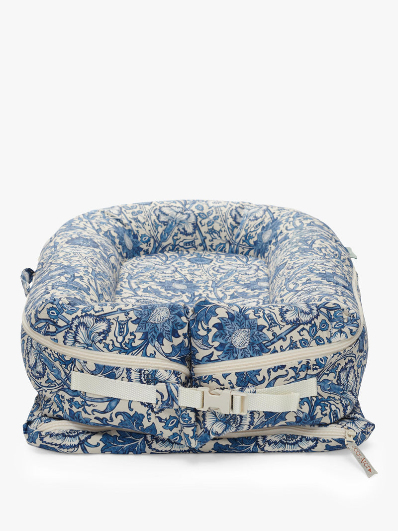 DockATot baby pod William Morris Pink and Rose, UK version