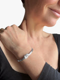 Nina B sterling silver knot bangle - British product