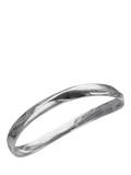 Nina B sterling silver wave bracelet slip on bangle - British product