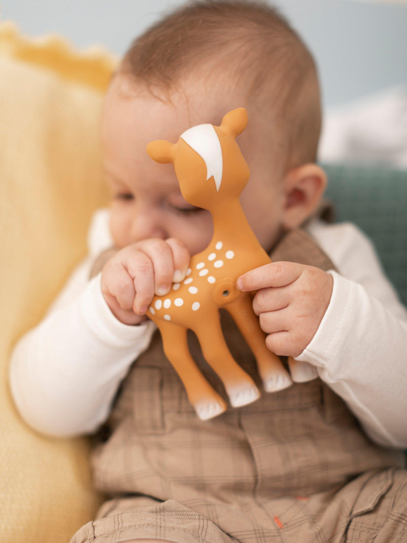 Sophie la girafe Fanfan the Fawn teether (British brand)