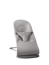 John Lewis BabyBjörn Bliss Tri Fabric Baby Bouncer, Light Grey- Buy online at McGrocer