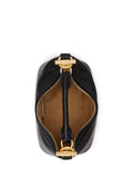Lauren Ralph Lauren Blaike mini leather shoulder bag black (British brand)