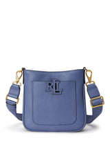 John Lewis Lauren Ralph Lauren Cameryn Small Leather Crossbody Bag, Carson Blue- Buy online at McGrocer
