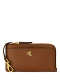 Ralph Lauren leather zip card holder in Lauren Tan, UK version