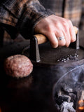 Kadai Burger Press & BBQ Tool imported from the UK