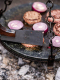 Kadai Burger Press & BBQ Tool imported from the UK