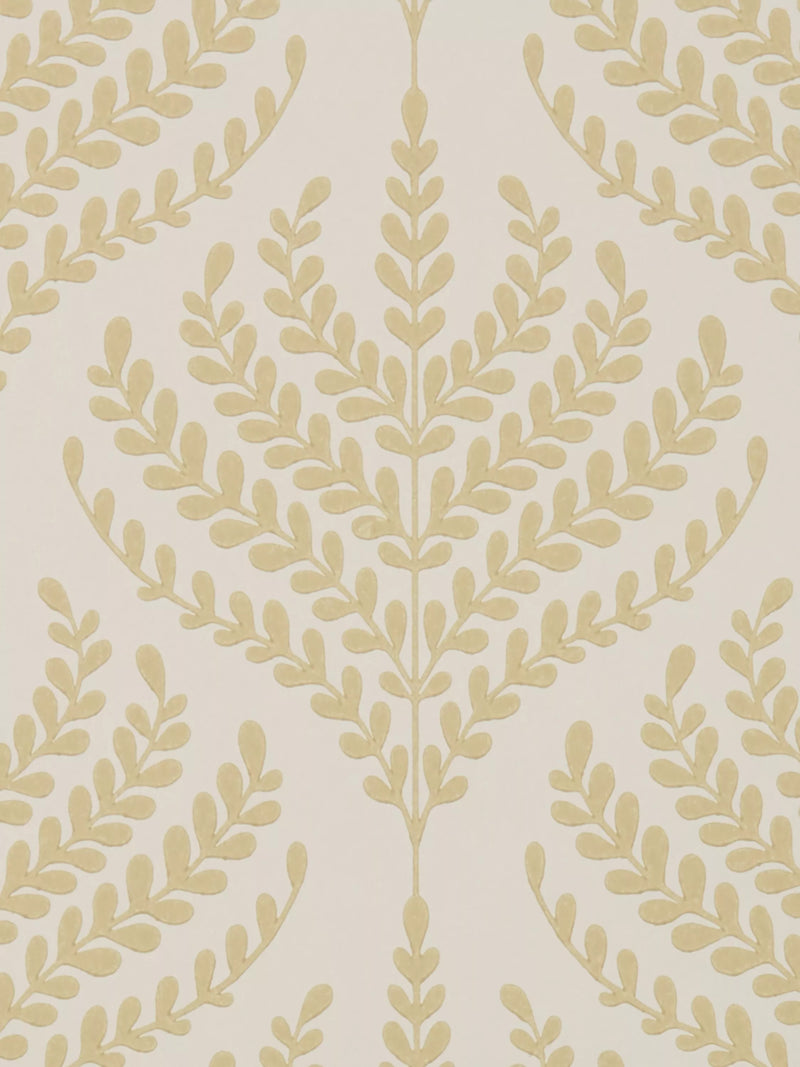 Liberty London Paisley Fern Wallpaper, Fennel