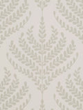 Liberty London Paisley Fern Wallpaper, Pewter White