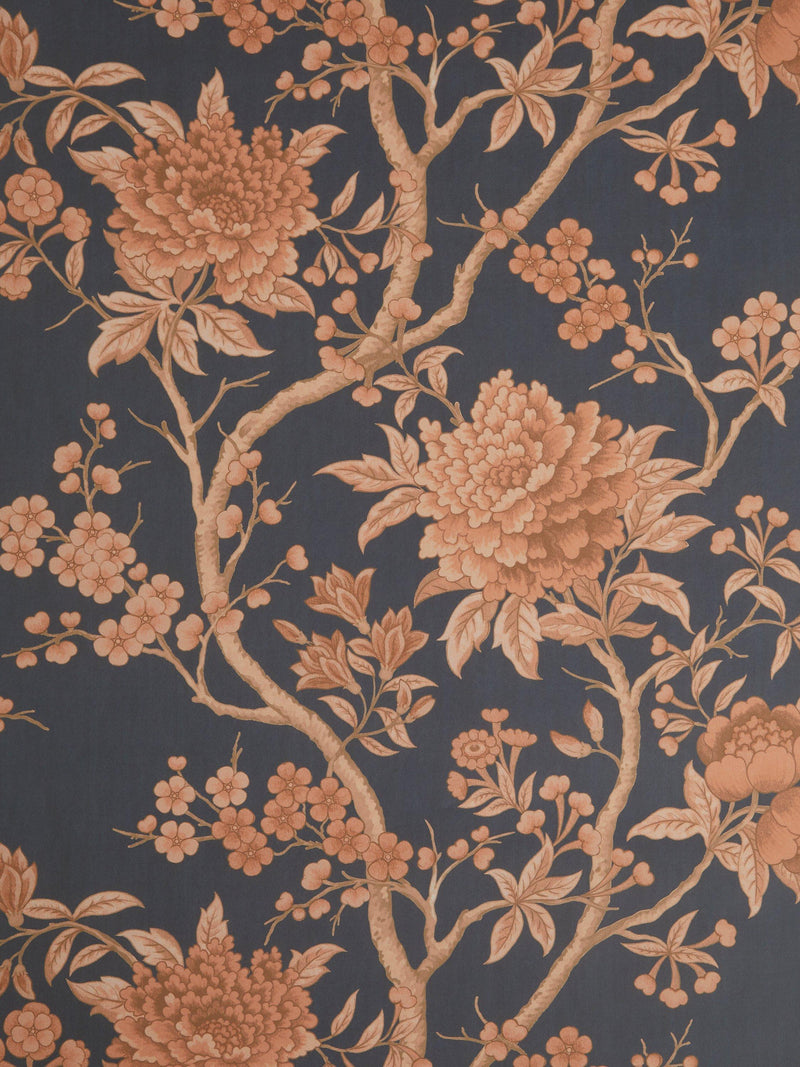 Liberty London Porcelain Trail wallpaper floral design, non-woven (British brand)