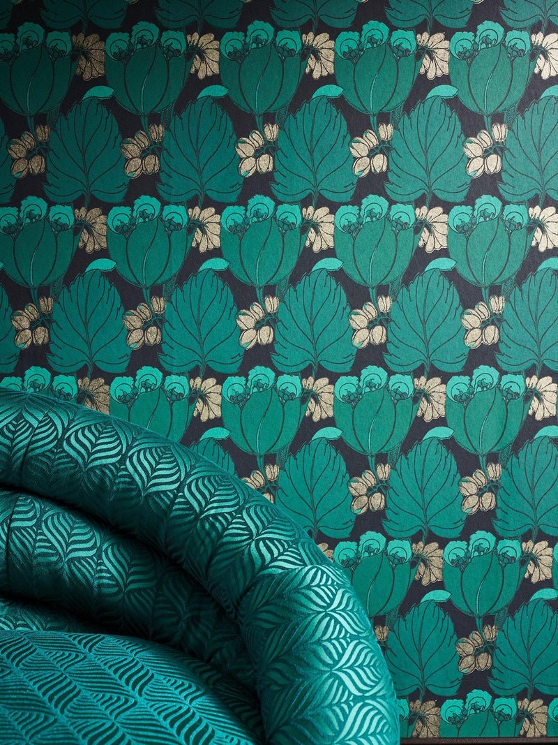 Liberty London Regency Tulip wallpaper - British product