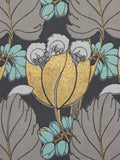 Liberty London Regency Tulip Wallpaper, Pewter