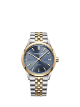 John Lewis Raymond Weil Freelancer Date Automatic Two Tone Watch 40mm- Buy online at McGrocer
